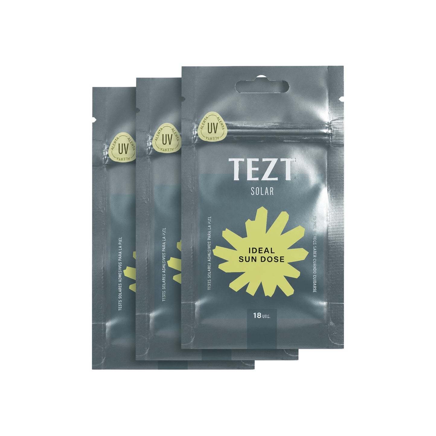 Pack 3 unidades - Tezt SOLAR
